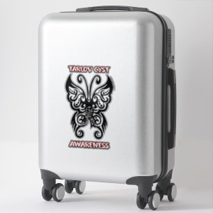 Butterfly Tribal.. Tarlov Cyst Sticker