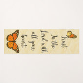Butterfly Trust yoga Mat (Voorkant (horizontaal))