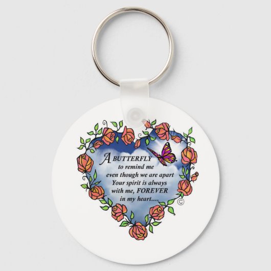 Butterfly uit Heaven Sleutelhanger (Voorkant)