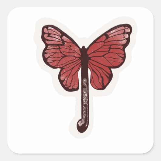 Butterfly Umbrella Fusion sticker (Voorkant)