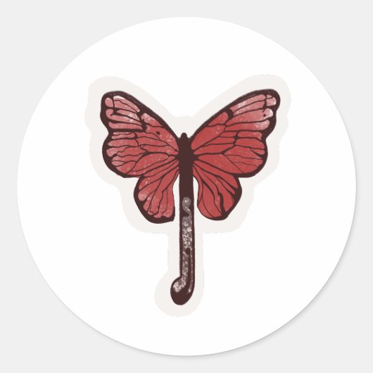 Butterfly Umbrella Fusion sticker (Voorkant)