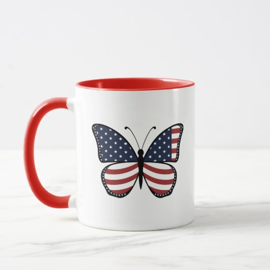 Butterfly USA Sublimation-62614 Mok (Links)