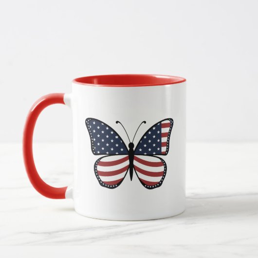 Butterfly USA Sublimation-62614 Mok (Links)