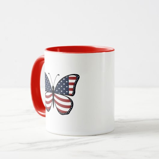 Butterfly USA Sublimation-62614 Mok (Voorkant links)