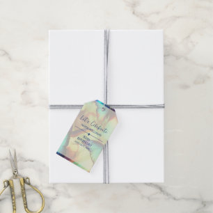 Butterfly Verjaardag Gift Label Cadeaulabel