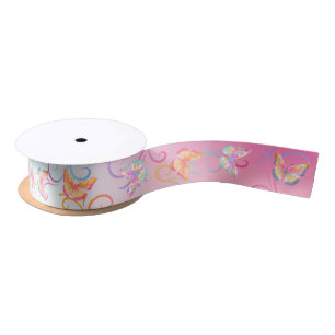 Butterfly Verjaardagsfeest Kinder Kleurrijk Lint
