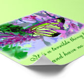 Butterfly Vision Art Poster (Hoek)