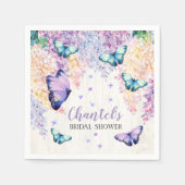 Butterfly Vrijgezellenfeest servetten (Voorkant)