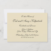 Butterfly Walnut Flower Cherry Waterverf Art Kaart (Achterkant)