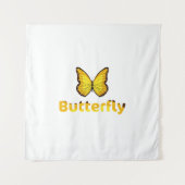 Butterfly Wandkleed (Voorkant)