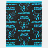 Butterfly/Warrior.. Graves" Fleece Deken (Voorkant)