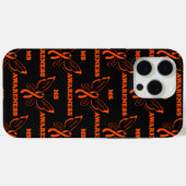 Butterfly/Warrior...MS Case-Mate iPhone Case (Achterkant (horizontaal))