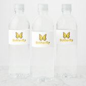 Butterfly Waterfles Etiket (Flessen)