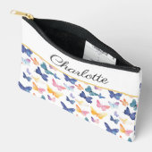 Butterfly Waterverf Kleurrijke Patroon Aangepaste Etui (Open)