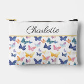 Butterfly Waterverf Kleurrijke Patroon Aangepaste Etui (Voorkant)