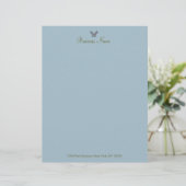Butterfly Whispers 2 CHANGE COLOR ~ Letterhead (Staand voorkant)