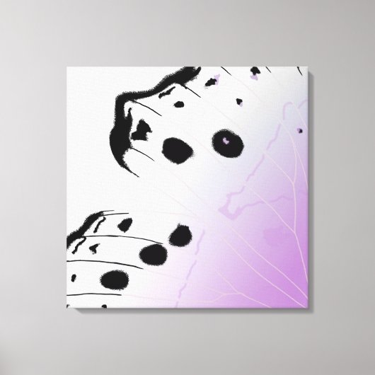 Butterfly Wing - Moeder van ParelSierkussen Canvas Afdruk (Voorkant)