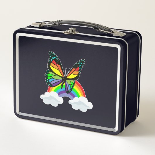 Butterfly with Rainbow (Voorkant)