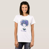 Butterfly Woman T-shirt (Voorkant volledig)