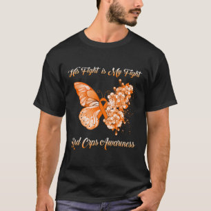 Butterfly zijn gevecht is mijn gevecht RSD CRPS be T-shirt