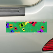 Butterfly-zwerm Bumpersticker (Op auto)