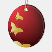 Butterflys Circle Ornament (Links)