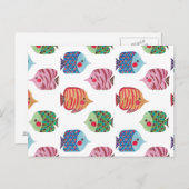 Butterflyvis Briefkaart (Voorkant / Achterkant)