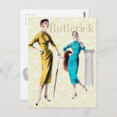 Butterick Briefkaart (Voorkant / Achterkant)