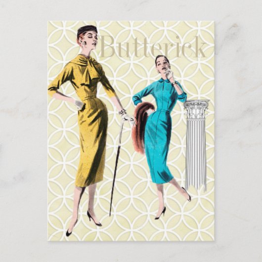 Butterick Briefkaart (Voorkant)