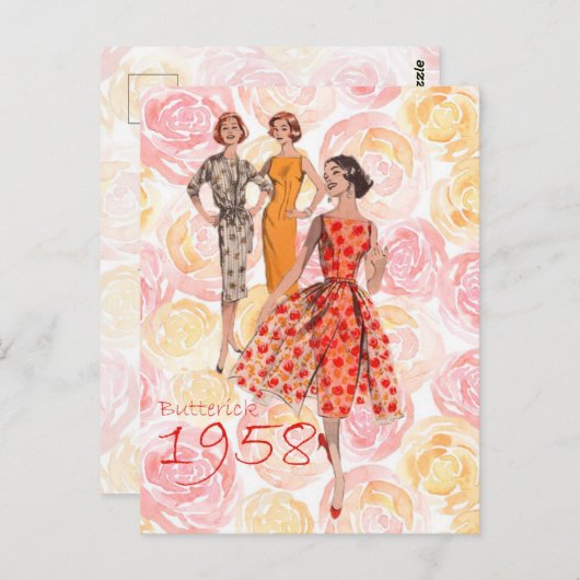 Butterick Briefkaart (Voorkant / Achterkant)