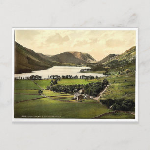 Buttermere en Crummock Water, Lake District, Engl Briefkaart