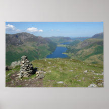 Buttermere en Crummock Water Poster