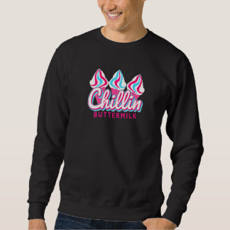 Buttermilk Chillin Ice Cream Pop Art Buttermilk Co Trui