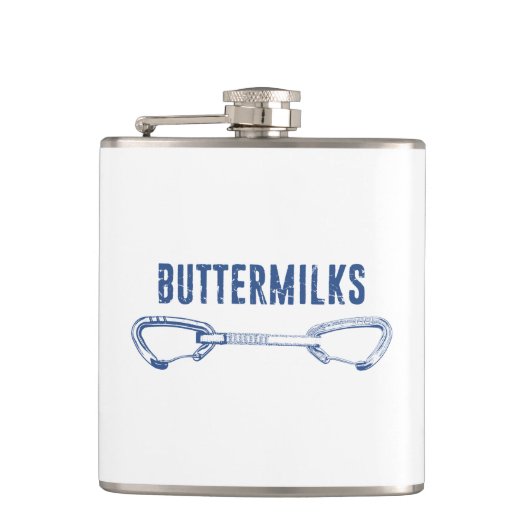 Buttermilks Rock-klimmer Heupfles (Voorkant)