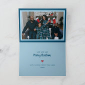 "Butternut Cry" Grappige Foto Kerst Kaart (Binnen)