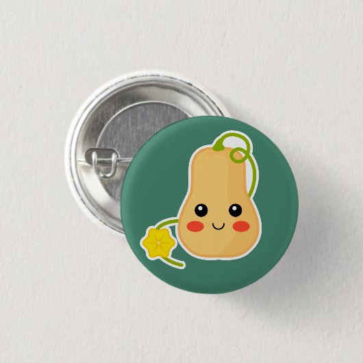 Butternut Squash Button (Voorkant /achterkant)