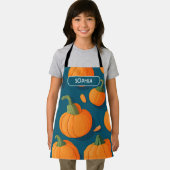 Butternut squash Retro gepersonaliseerd patroon Schort (Insitu)