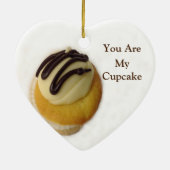 Butterroom Cupcake Ceramic Ornament (Achterkant)