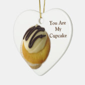 Butterroom Cupcake Ceramic Ornament (Links)