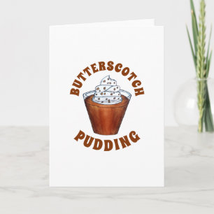 Butterscotch Pudding Whipped Cream Southern Food Kaart