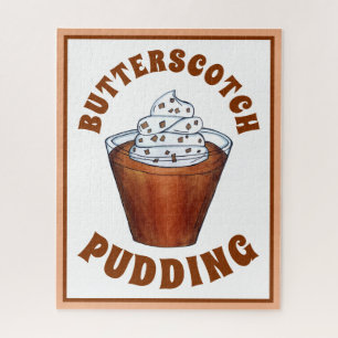 Butterscotch Pudding Whipped Cream Southern Food Legpuzzel