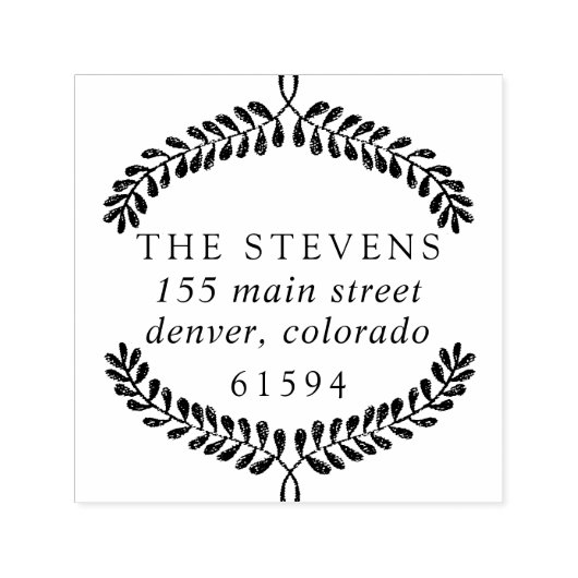 Butterum & Plum retouradres Zelfinkkend stempel (Design)