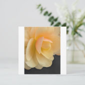 Buttery Begonia Note Card Bedankkaart (Staand voorkant)