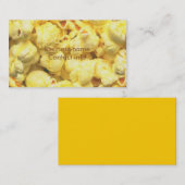 BUTTERY POPCORN VISITEKAARTJE (Voorkant / Achterkant)