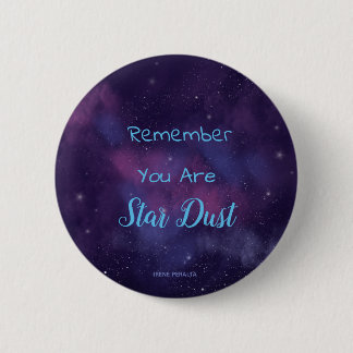 Butto You are Stur dust Ronde Button 5,7 Cm
