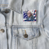 Button 2020 Verkiezingssteun Bernie Sanders (In situ)
