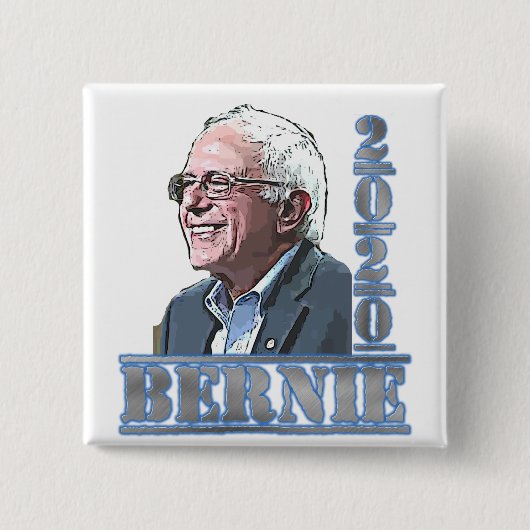 Button 2020 Verkiezingssteun Bernie Sanders (Voorkant)