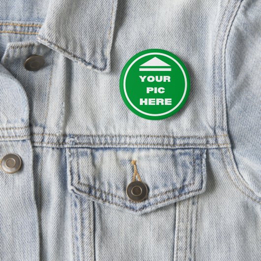 Button 2¼ inch - Voeg uw Afbeelding (In situ)