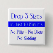 Button 3 Blauw (Voorkant)