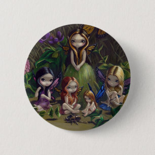 Button "A Gathering of Faeries"